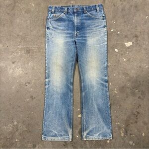 VTG 90s Levi’s 517 Orange Tab Jeans Mens 36x32 Faded Denim Bootcut USA Saddleman